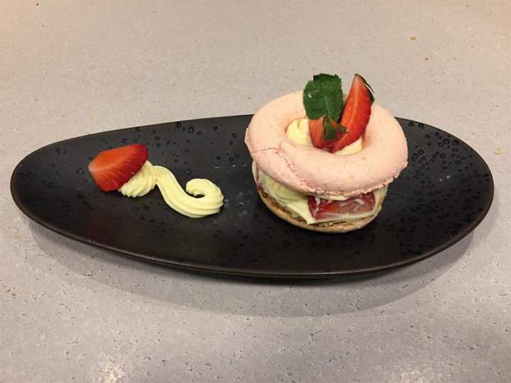 Douceur gourmande à la crème Le Calvados Dieppe