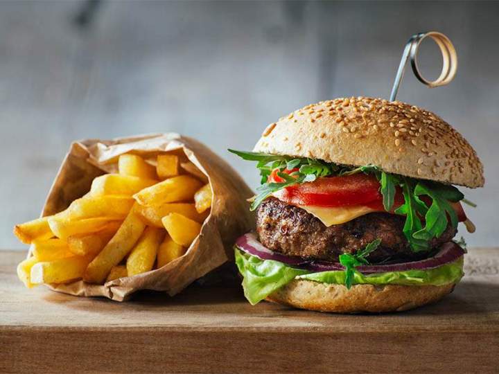 Frites burger Le Calvados Dieppe