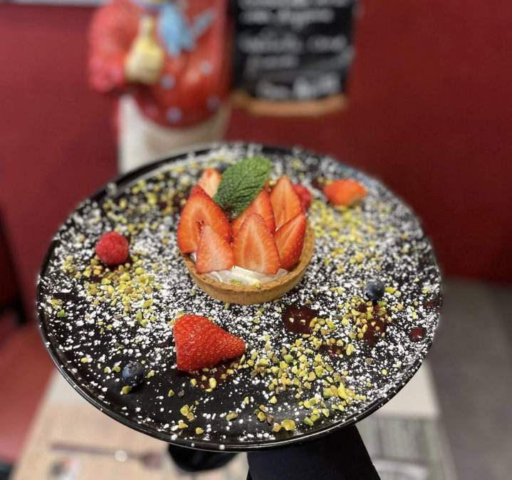 Tartelettes aux fraises Le Calvados Dieppe