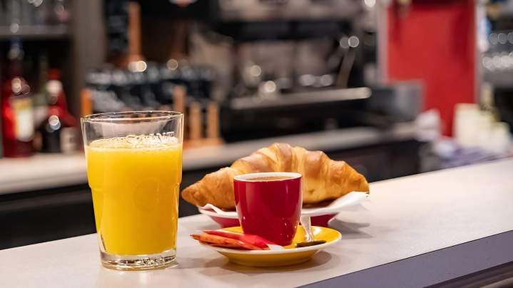 Petit déjeuner au restaurant Le Calvados Dieppe