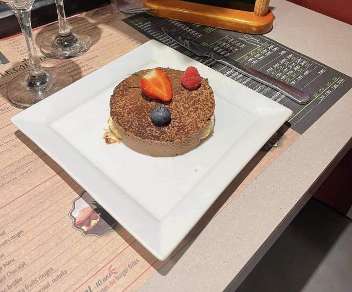 Charlotte au chocolat Le Calvados Dieppe